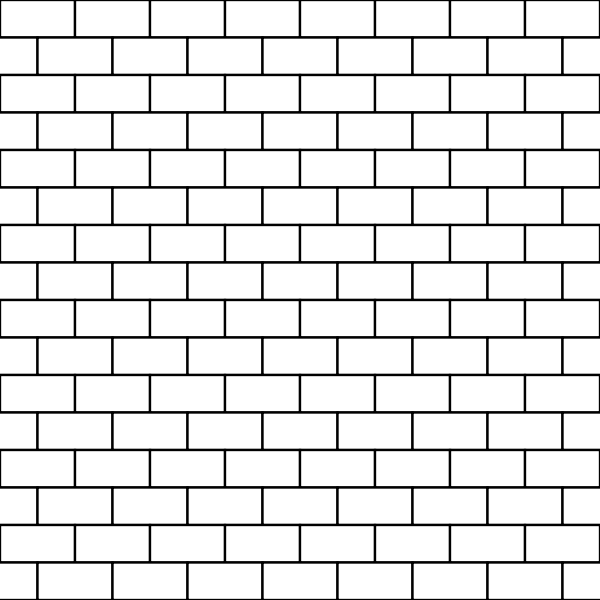 SVG Wall pattern vector image