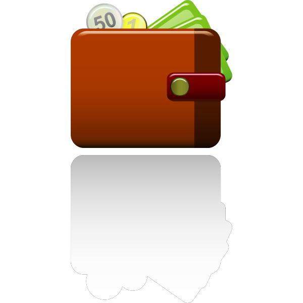 SVG Wallet vector graphics