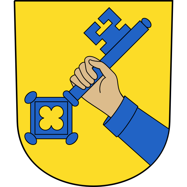 SVG Wallisellen coat of arms vector illustration