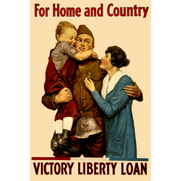 SVG War bond poster
