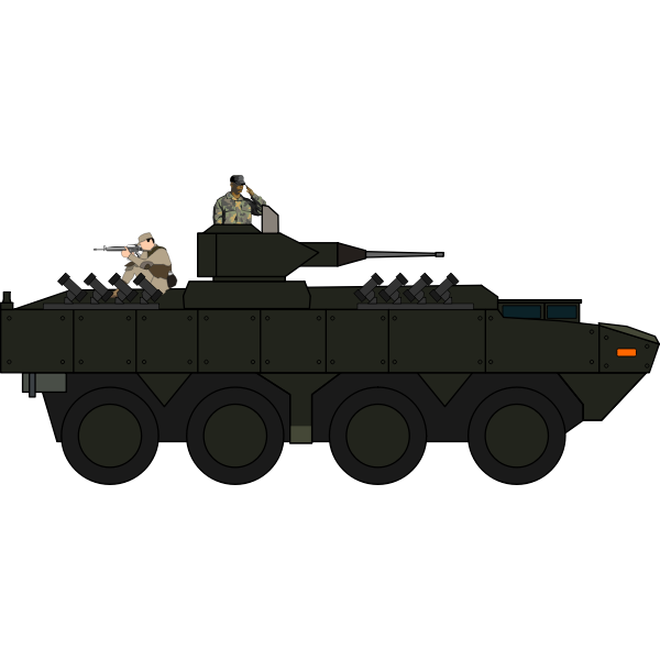 SVG War tank