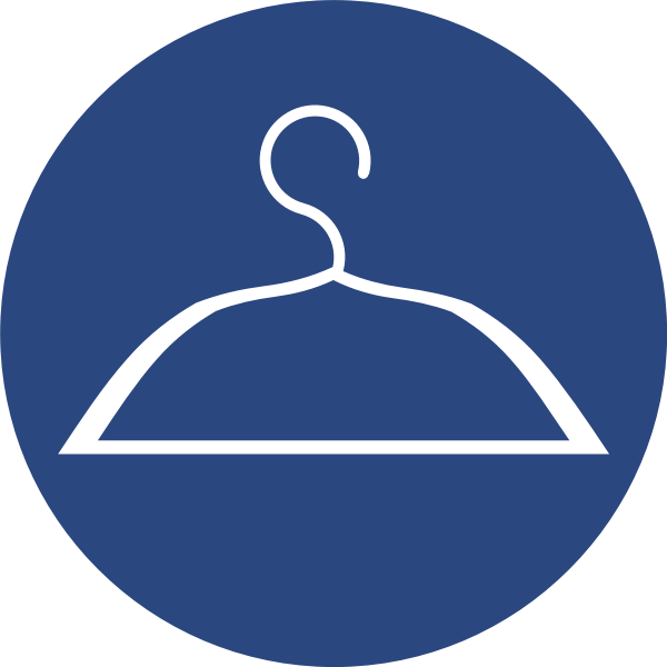 SVG Wardrobe vector icon