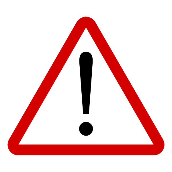 SVG Warning