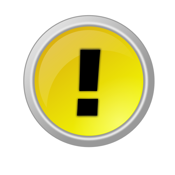 SVG Warning button image