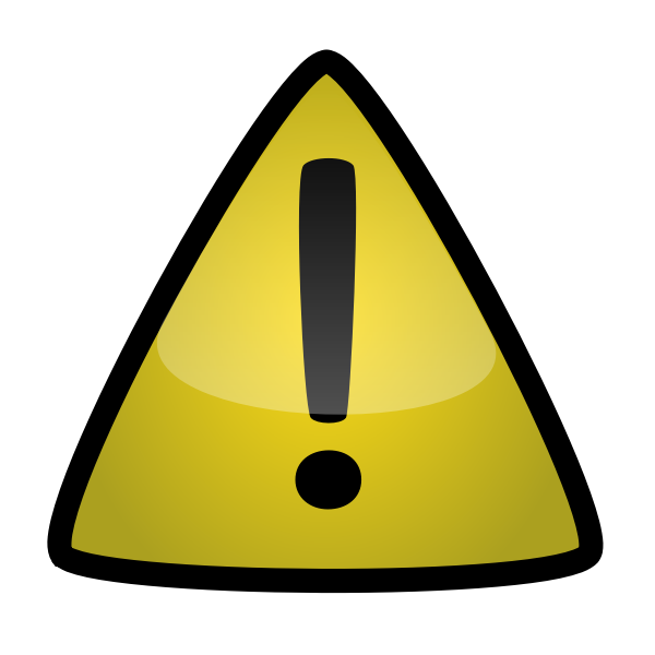 SVG Warning icon