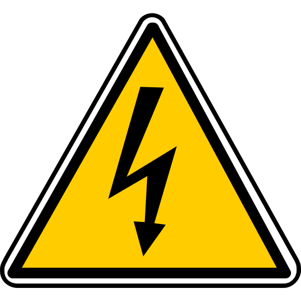SVG Warning sign