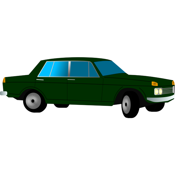 SVG Warszawa 210 car vector