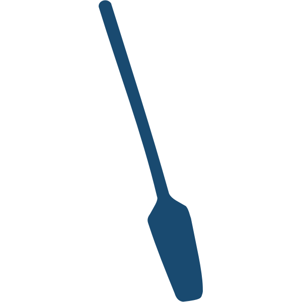 SVG Wash paddle silhouette vector image