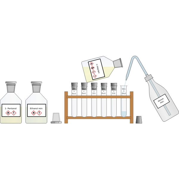 SVG Water and alcohol