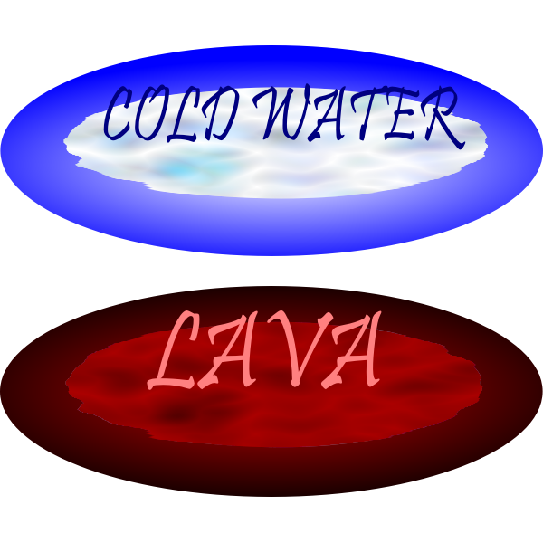 SVG Water and Lava Filter