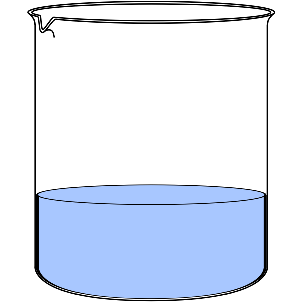 SVG Water beaker