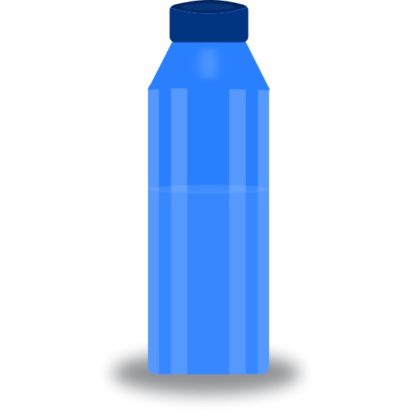 SVG Water bottle vector drawing