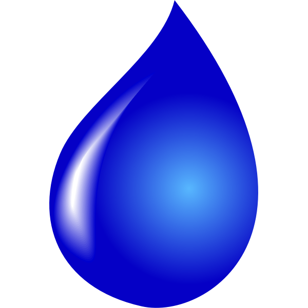 SVG water drop