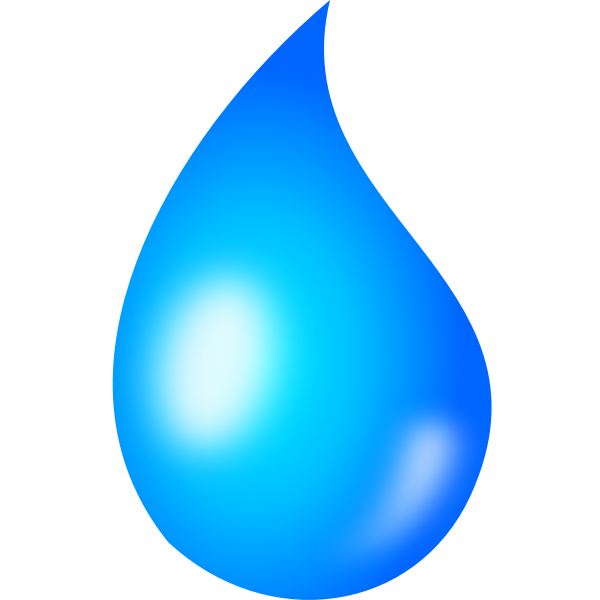 SVG Water drop vector graphics
