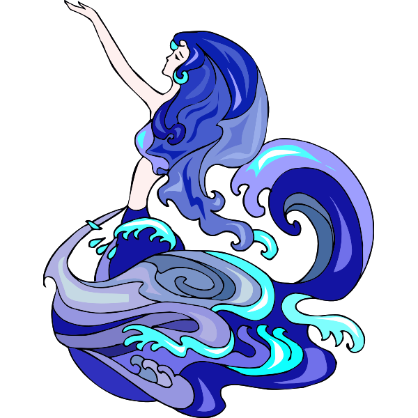 SVG Water fairy