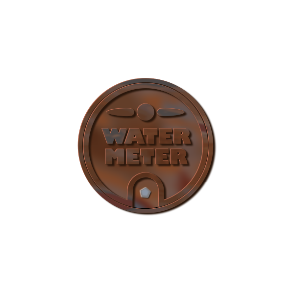 SVG Water meter cover