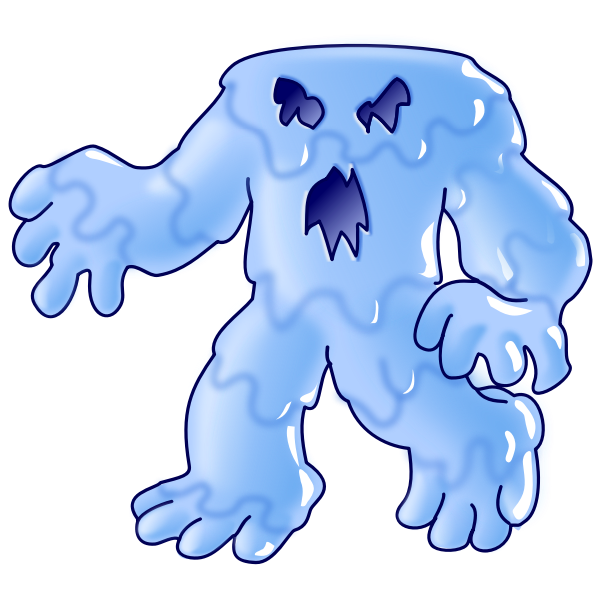 SVG Water monster