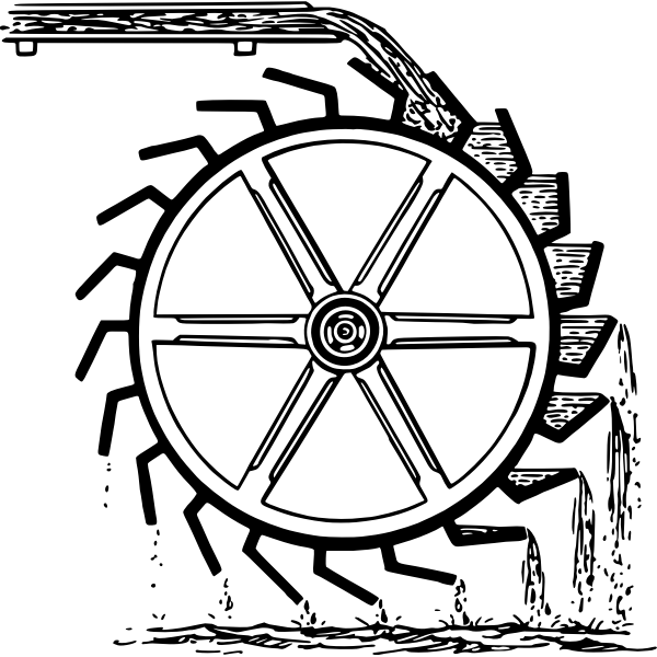 SVG Water wheel