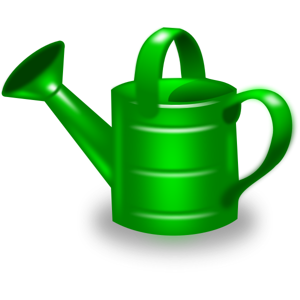 SVG Watering can vector clip art