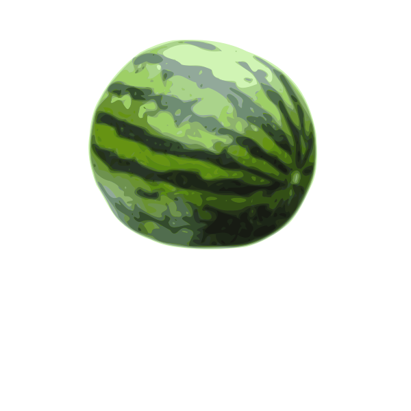 SVG Watermelon vector illustration