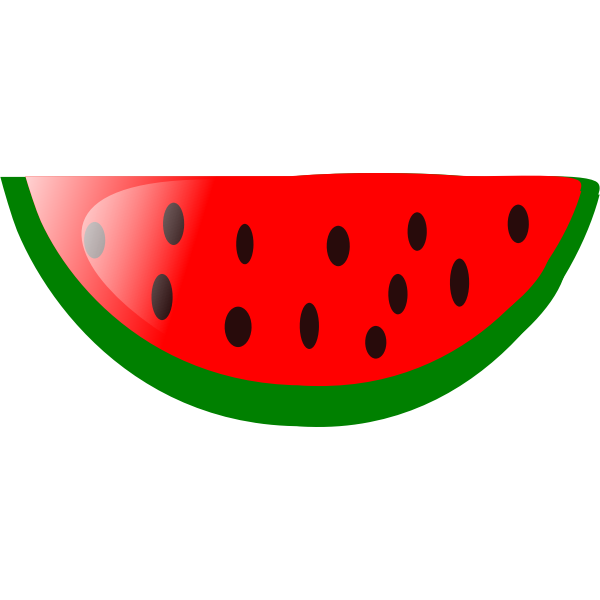 SVG Watermelon vector image