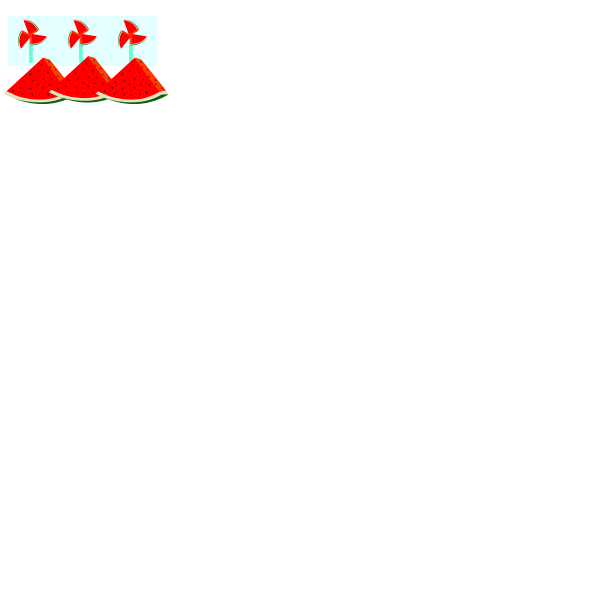 SVG watermelon wind power generator