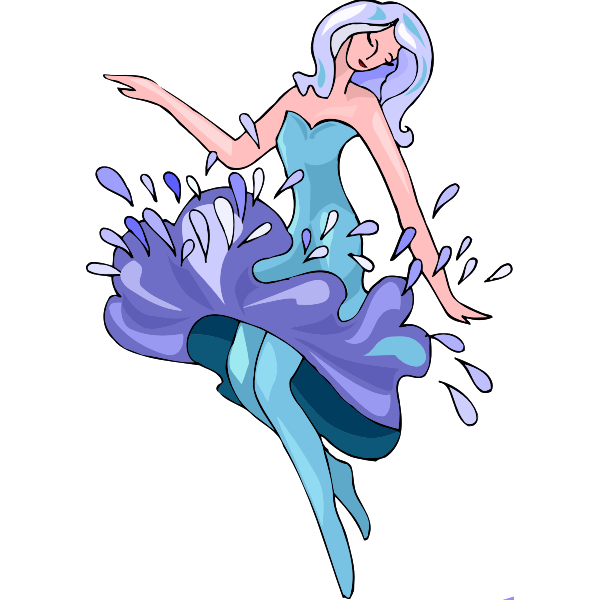 SVG Watery dancer