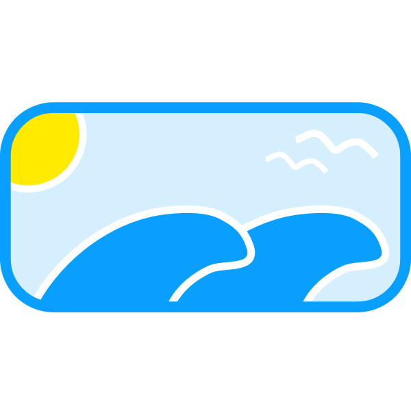 SVG Wave scene