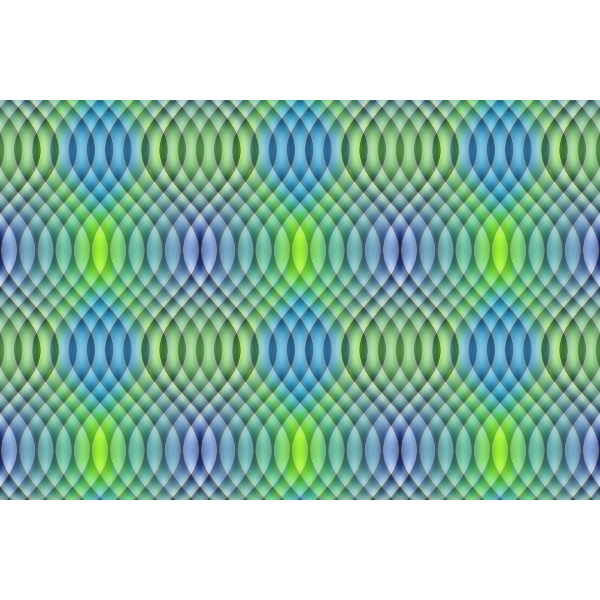 SVG Wavy background in green and blue color