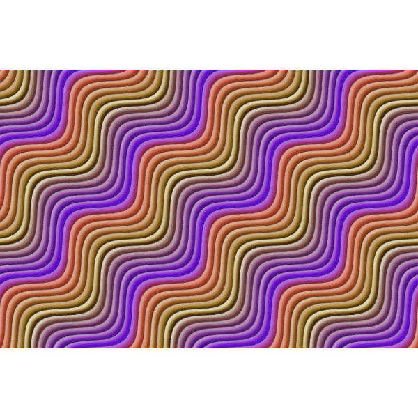 SVG Wavy background in rainbow colors