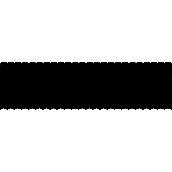 SVG wavy ruler