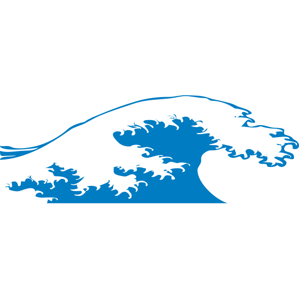 SVG Wavy vector graphics
