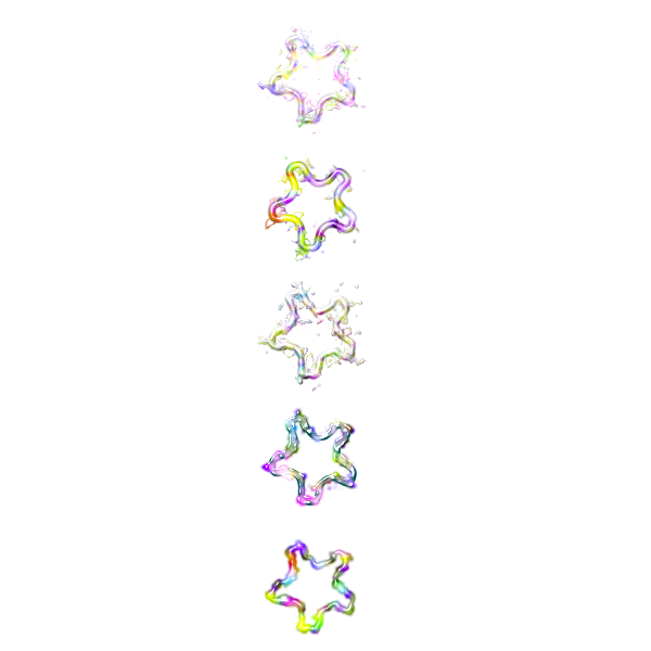 SVG Waxy-Candy Outlines