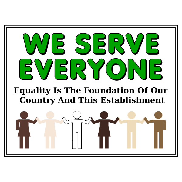 SVG We Serve Everyone