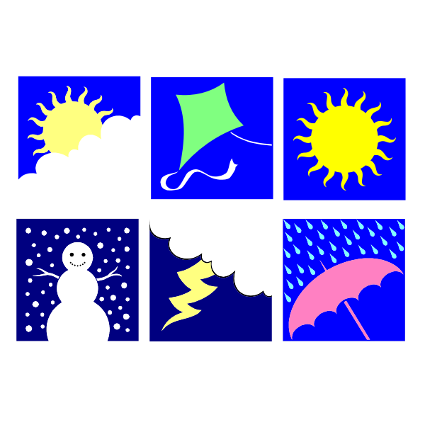 SVG Weather tiles