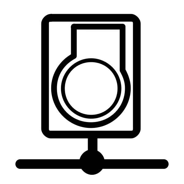 SVG Web cam vector icon