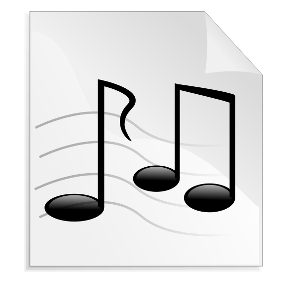 SVG Web icon for OGG file vector illustration