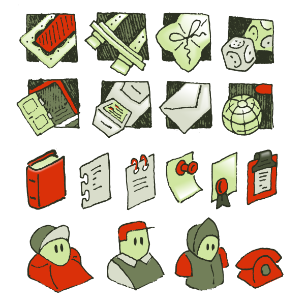 SVG Web icons vector image