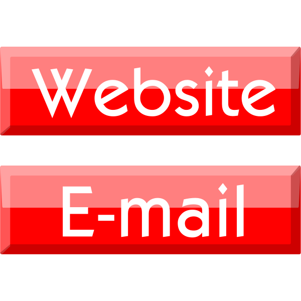SVG WebsiteE-mail buttons