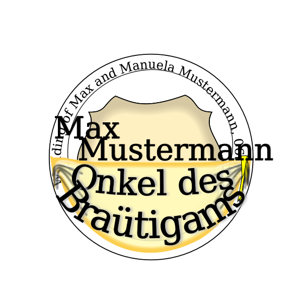 SVG Wedding Button 2