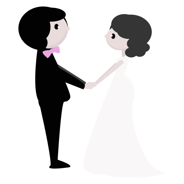 SVG Wedding day with no background
