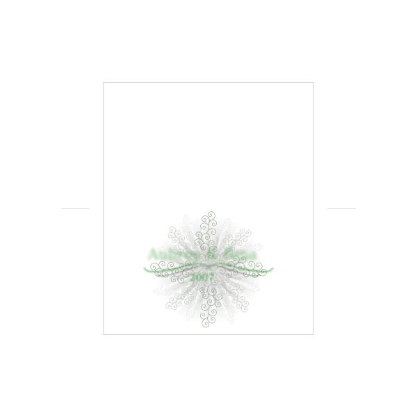 SVG Wedding Invite outer tracing paper