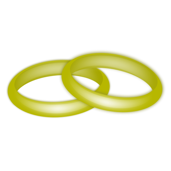 SVG Wedding Rings