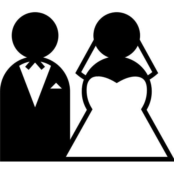 SVG Wedding sign
