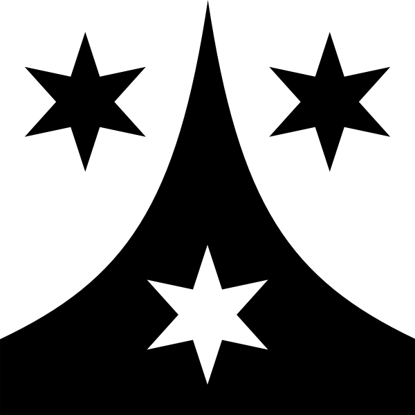 SVG Weisslingen coat of arms no frame vector drawing