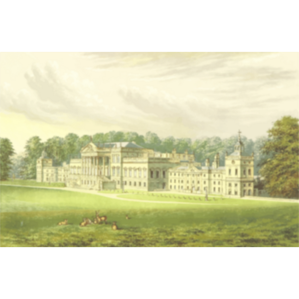 SVG Wentworth House vector clip art