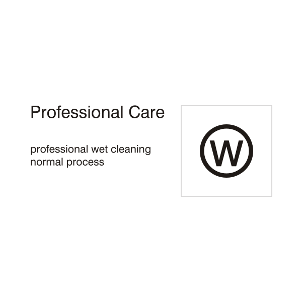 SVG Wet clean - normal process icon