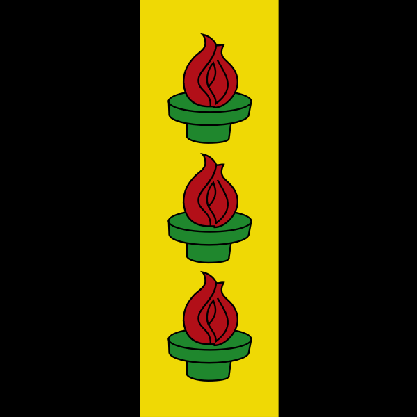 SVG Wetzikon coat of arms no frame vector drawing