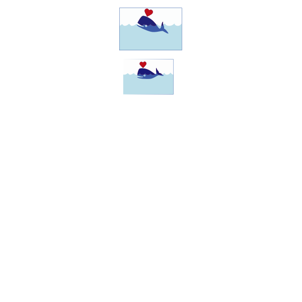 SVG whale css animatiomn fixed