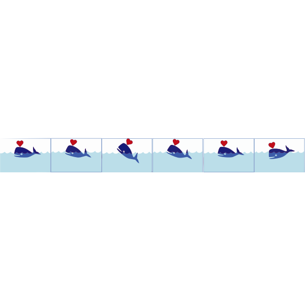 SVG whale css spritesheet